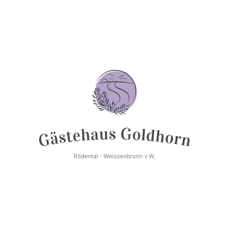 Gaestehaus Goldhorn Rödental Exterior foto